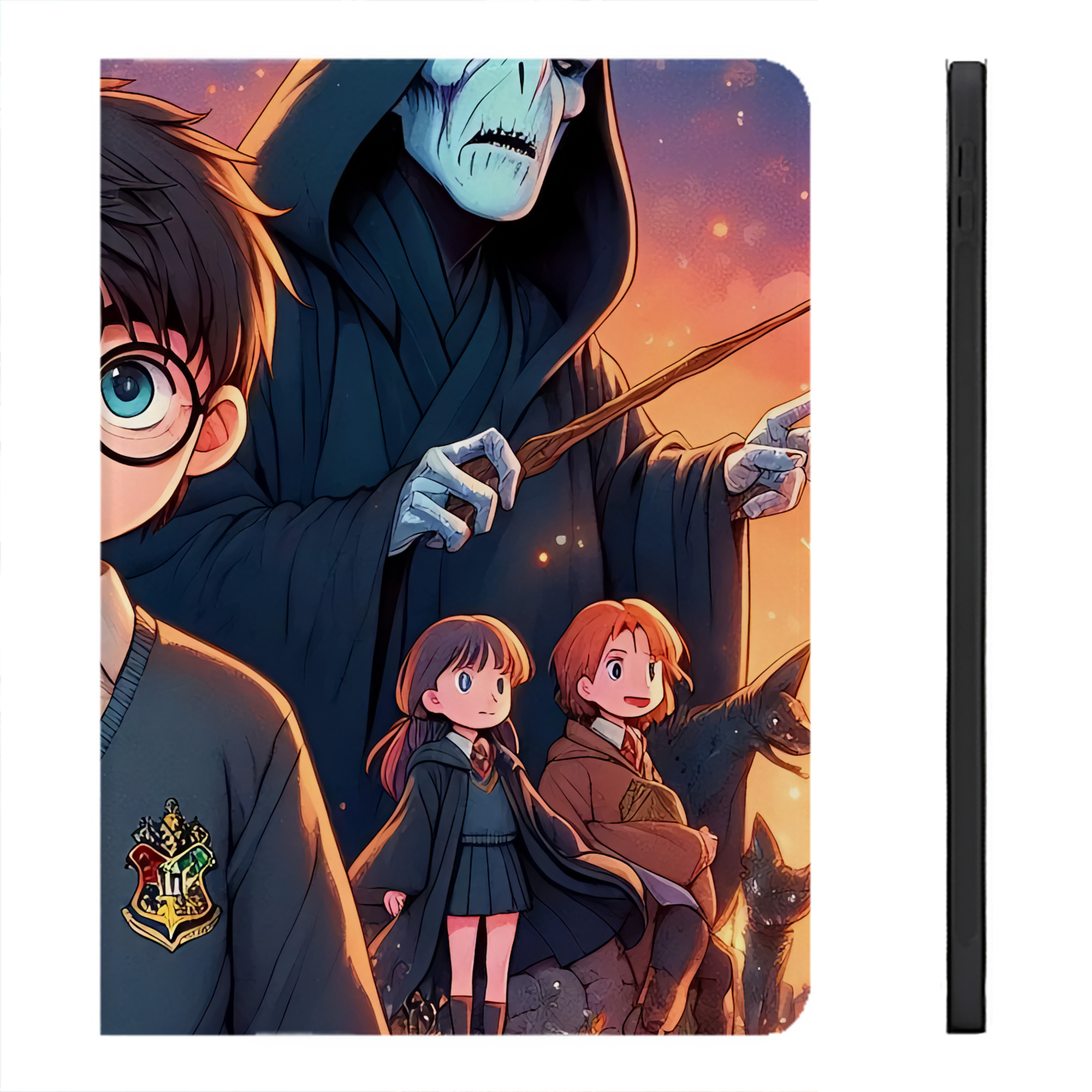 （画像用） Harry Potter ハリー・ポッターシリーズ IPadケース ペンホルダー付き ブックスタイルデザイン
